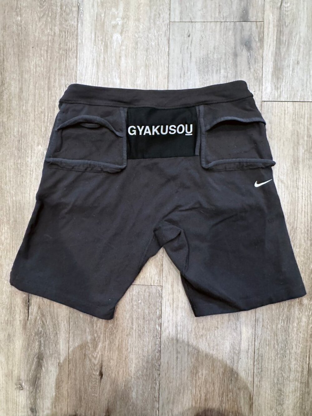 Nike x Undercover Lab Gyakusou Dry Racer Running Half Tights Shorts Black